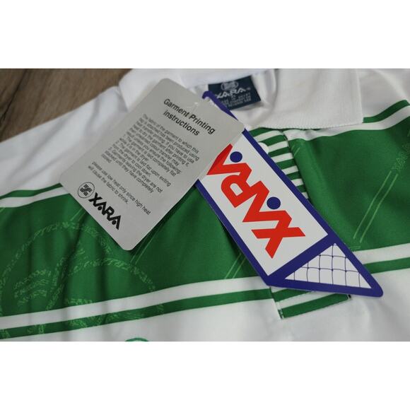 NWT Vintage Xara Collared Polyester Football Soccer Shirt Jersey Men's XL - Picture 3 of 10